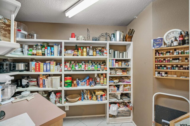 view of pantry