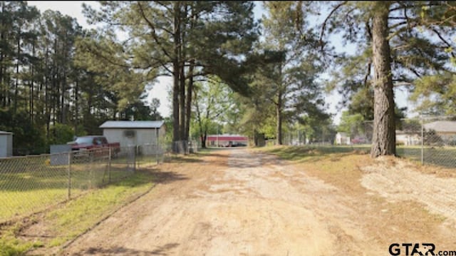 209 Kildare Rd, Linden, TX 75563 - view of street featuring dirt driveway