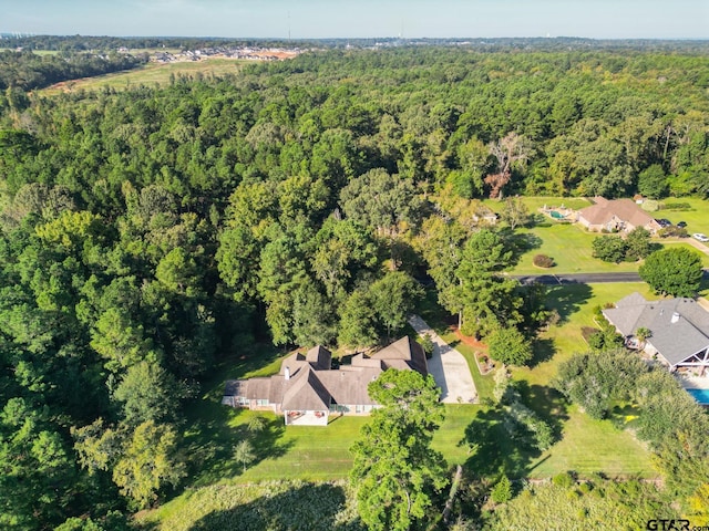 21585 Syrah Ln, Tyler, TX 75703 - view of property location with a forest