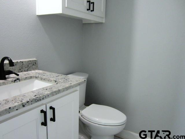 415 Sides, Bullard, TX 75757 - half bathroom with vanity and toilet