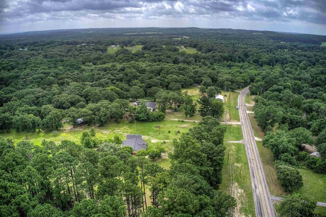 19870 Fm 1253, Lindale, TX 75771 - aerial view of property and surrounding area with a forest