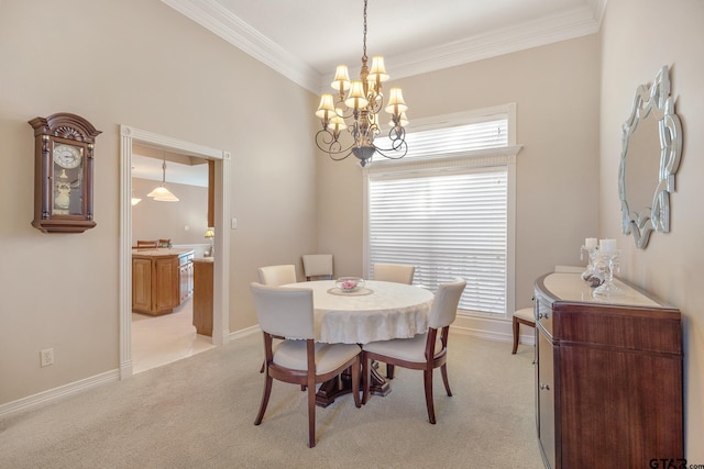 living room featuring a fireplace, light colored carpet, ceiling fan, and crown molding