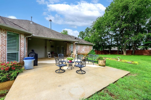 10074 Hillside Ln, Flint, TX 75762 - view of patio / terrace