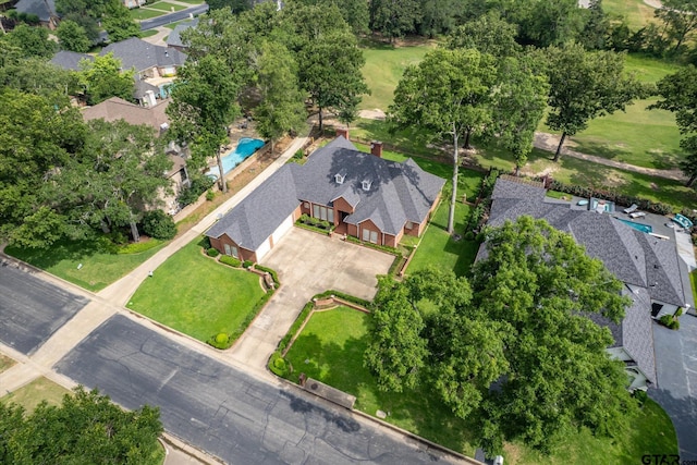 2003 Royal Oak Dr, Tyler, TX 75703 - aerial perspective of suburban area