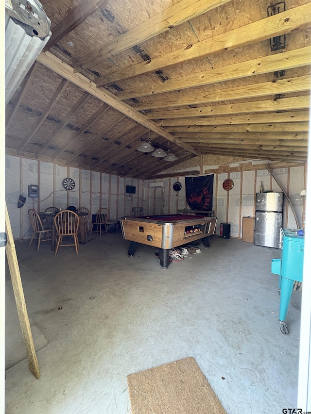 9394 Grape Ave, Frankston, TX 75763 - misc room with vaulted ceiling