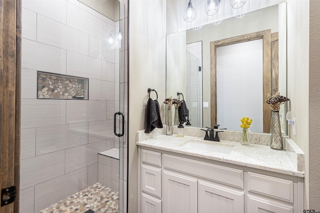 1490 Fm 13 E, Troup, TX 75789 - bathroom featuring a shower stall and vanity