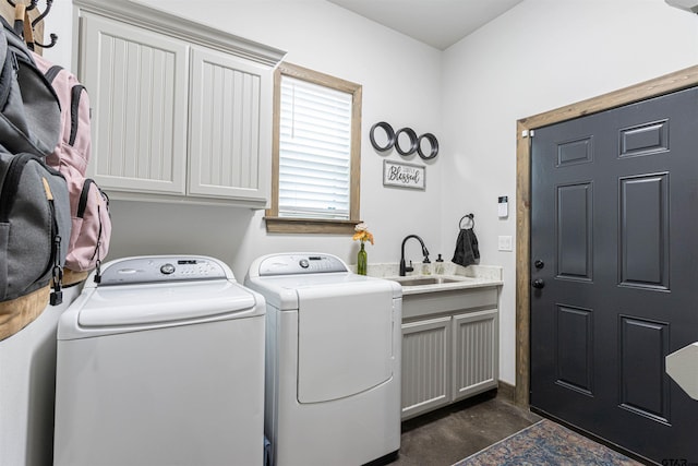 1490 Fm 13 E, Troup, TX 75789 - laundry area featuring washing machine and clothes dryer and cabinet space