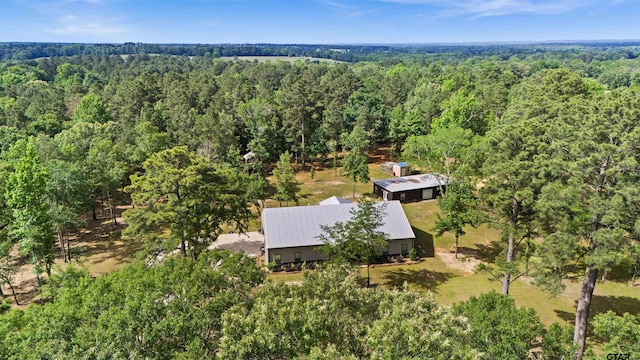 1490 Fm 13 E, Troup, TX 75789 - view of subject property featuring a heavily wooded area