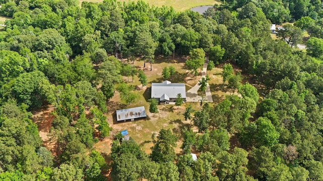 1490 Fm 13 E, Troup, TX 75789 - aerial view of property and surrounding area featuring a forest