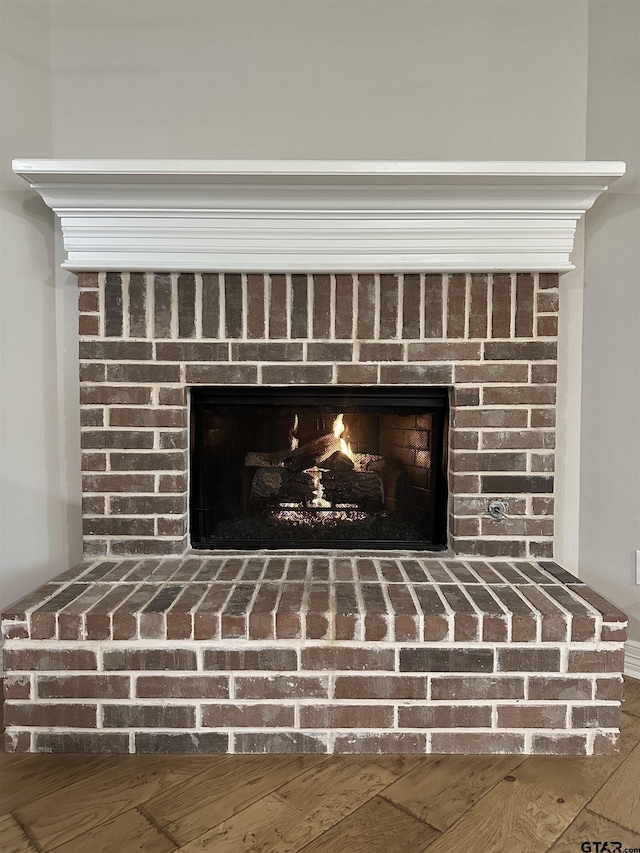 2509 Guinn Farms Rd, Tyler, TX 75707 - detailed view of a fireplace
