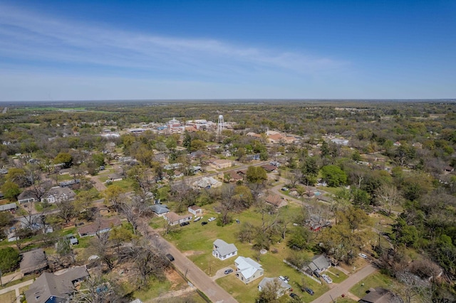 drone / aerial view featuring a residential view