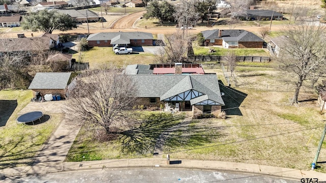 birds eye view of property featuring a residential view