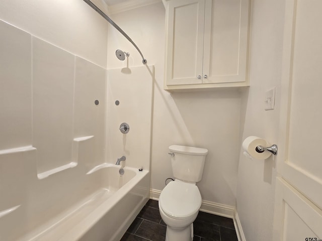 823 Lindsey Ln, Whitehouse, TX 75791 - bathroom with baseboards and washtub / shower combination
