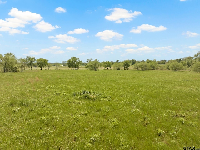 view of landscape with a rural view