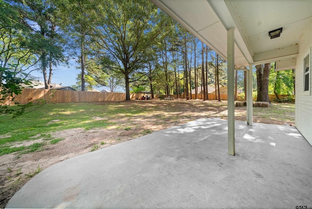 17570 Regal Row, Flint, TX 75762 - fenced backyard featuring a patio area