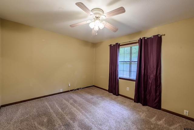 16850 Rainbow Ridge Cir, Tyler, TX 75707 - carpeted empty room with ceiling fan and baseboards