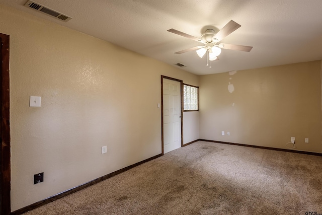 16850 Rainbow Ridge Cir, Tyler, TX 75707 - unfurnished room featuring carpet flooring, ceiling fan, and baseboards