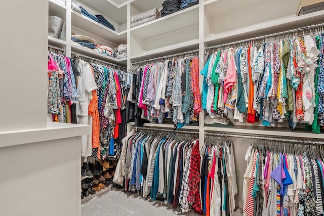 7612 Crosswater, Tyler, TX 75703 - spacious closet with carpet flooring