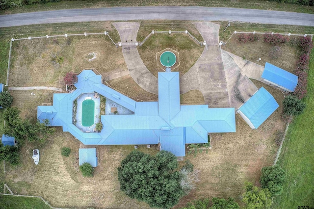 214 County Road 1900, Yantis, TX 75497 - bird's eye view