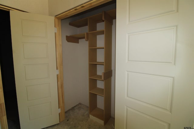 view of closet