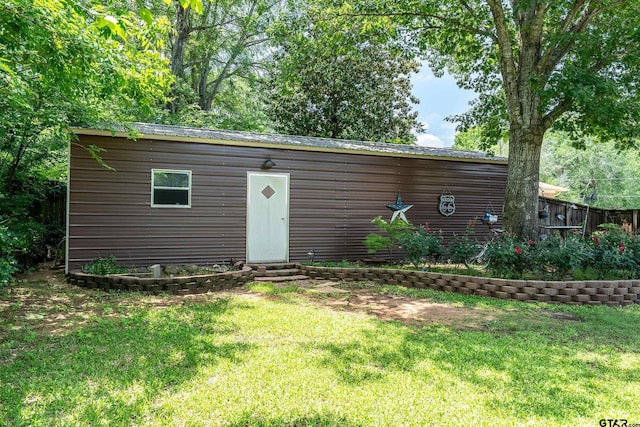 106 Forest S Dr, Whitehouse, TX 75791 - view of front of home featuring entry steps and an outdoor structure