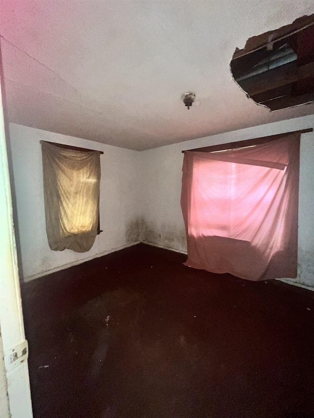 view of empty room