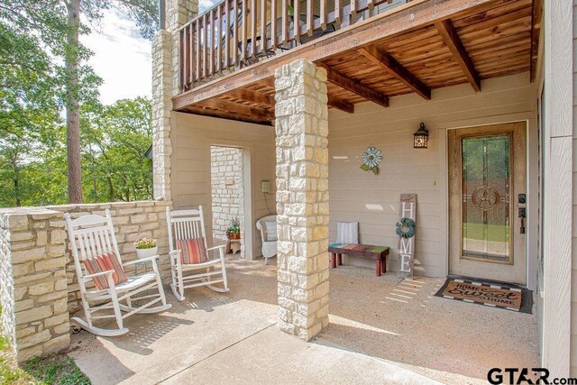 425 Lakeview Dr, Hideaway, TX 75771 - view of patio