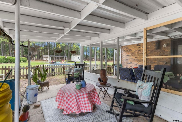 view of patio / terrace