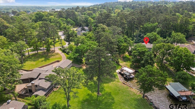 23324 Bay Side Dr, Bullard, TX 75757 - aerial view of property's location featuring a forest