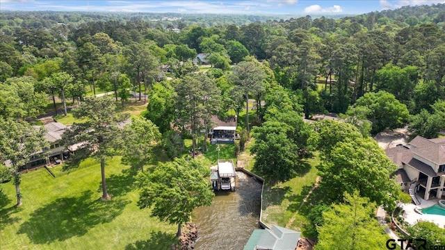 23324 Bay Side Dr, Bullard, TX 75757 - drone / aerial view of a heavily wooded area