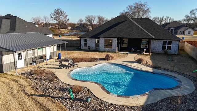 view of front of house with a lawn