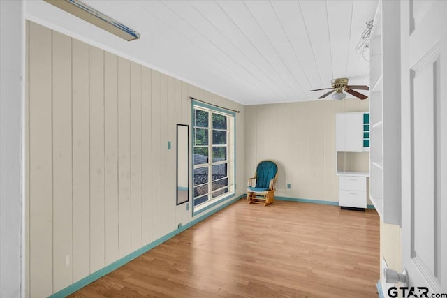 view of patio / terrace with ceiling fan