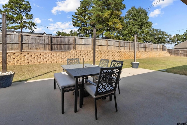 view of patio / terrace