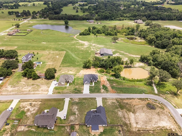 11905 Tara Ln, Lindale, TX 75771 - bird's eye view of a nearby body of water