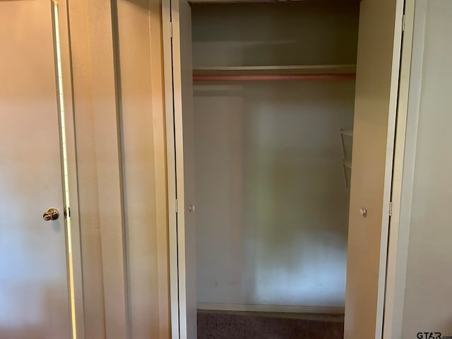 view of closet