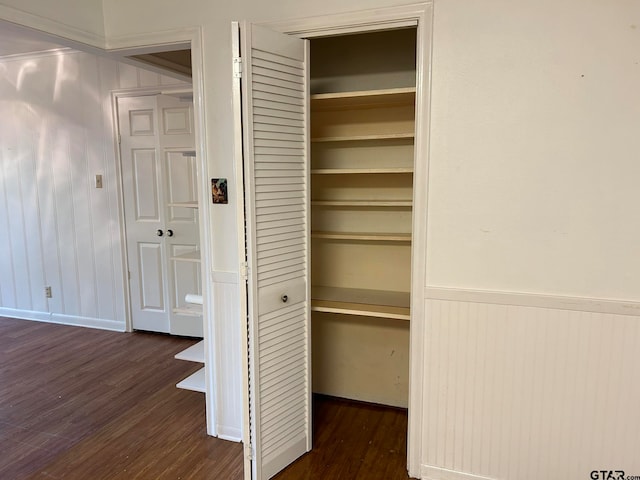 view of closet