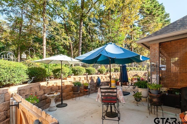 view of patio / terrace