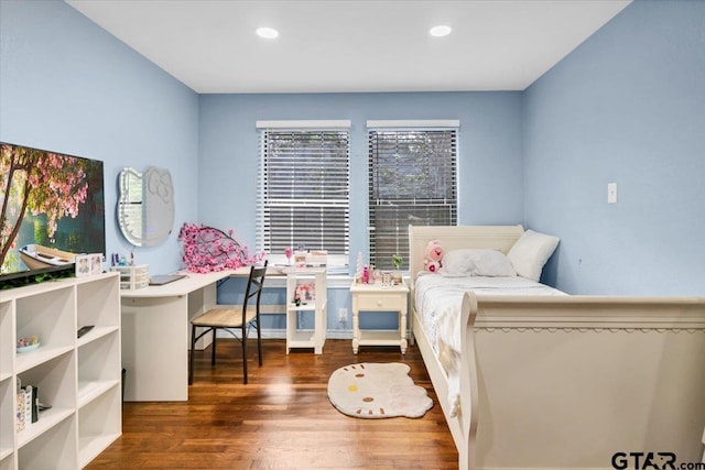 107 W Nutbush, Tyler, TX 75702 - bedroom with wood finished floors and recessed lighting