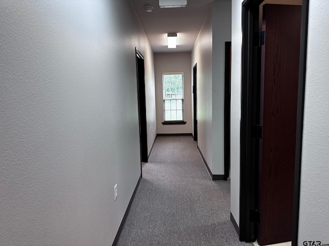 133 E Reagan St, Palestine, TX 75801 - hall featuring carpet flooring, baseboards, and a textured wall