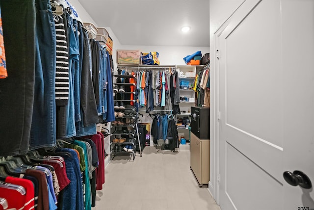 view of spacious closet