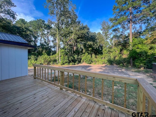 view of deck