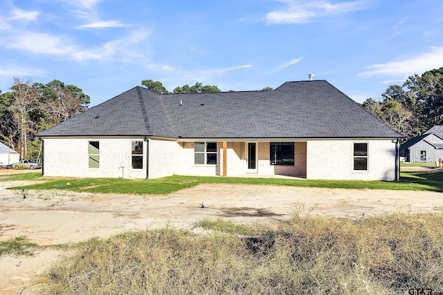 view of rear view of house