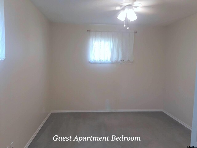 237 Oregon St, Van, TX 75790 - unfurnished room featuring a ceiling fan and carpet floors