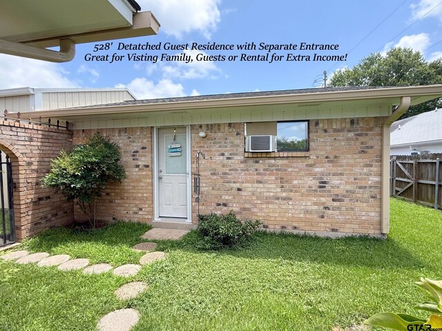 237 Oregon St, Van, TX 75790 - rear view of property with brick siding