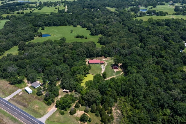 15200 W US Highway 175, Eustace, TX 75124 - aerial view of property's location with a large body of water and a heavily wooded area