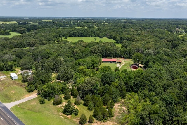 15200 W US Highway 175, Eustace, TX 75124 - aerial overview of property's location with a forest