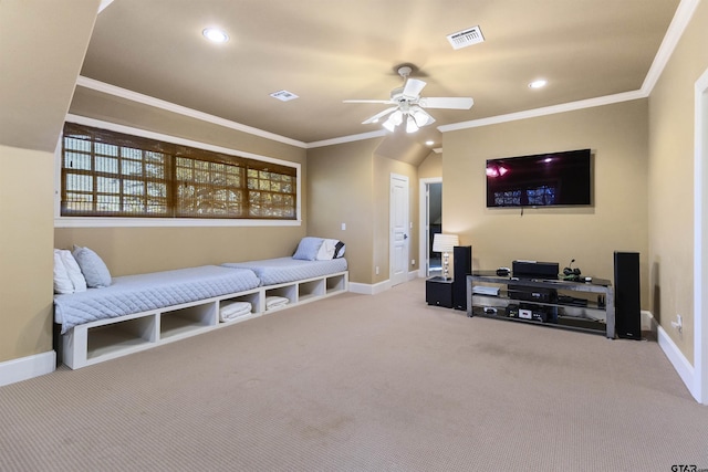 2205 Kingsmill Cir, Tyler, TX 75703 - interior space with baseboards and crown molding