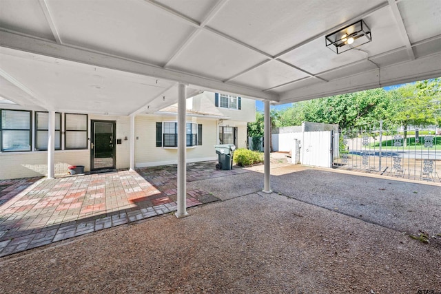 145 Rowland Pl, Tyler, TX 75701 - view of patio / terrace with a carport