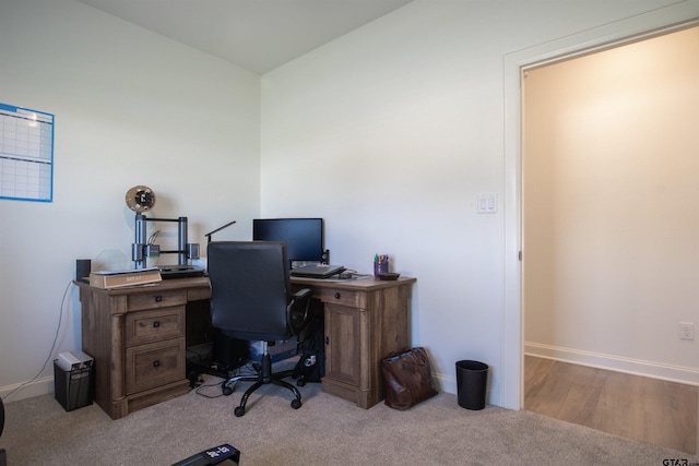 1224 Nate Cir, Bullard, TX 75757 - office featuring carpet flooring and baseboards
