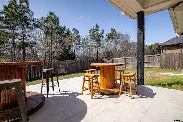 1224 Nate Cir, Bullard, TX 75757 - view of patio featuring a fenced backyard